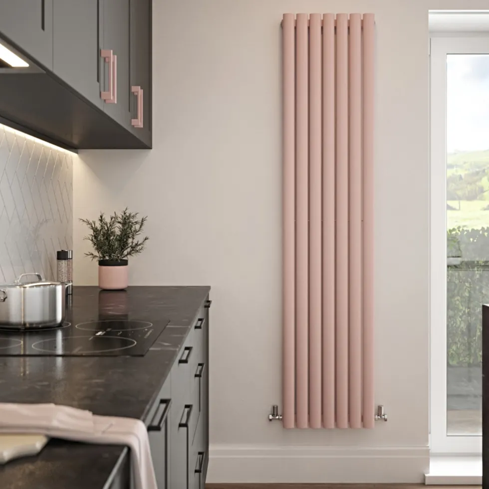 The Tap Factory Vibrance Single Panel Vertical Radiator 1800 x 413mm - 15 Colours Available