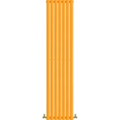 The Tap Factory Vibrance Single Panel Vertical Radiator 1800 x 413mm - 15 Colours Available