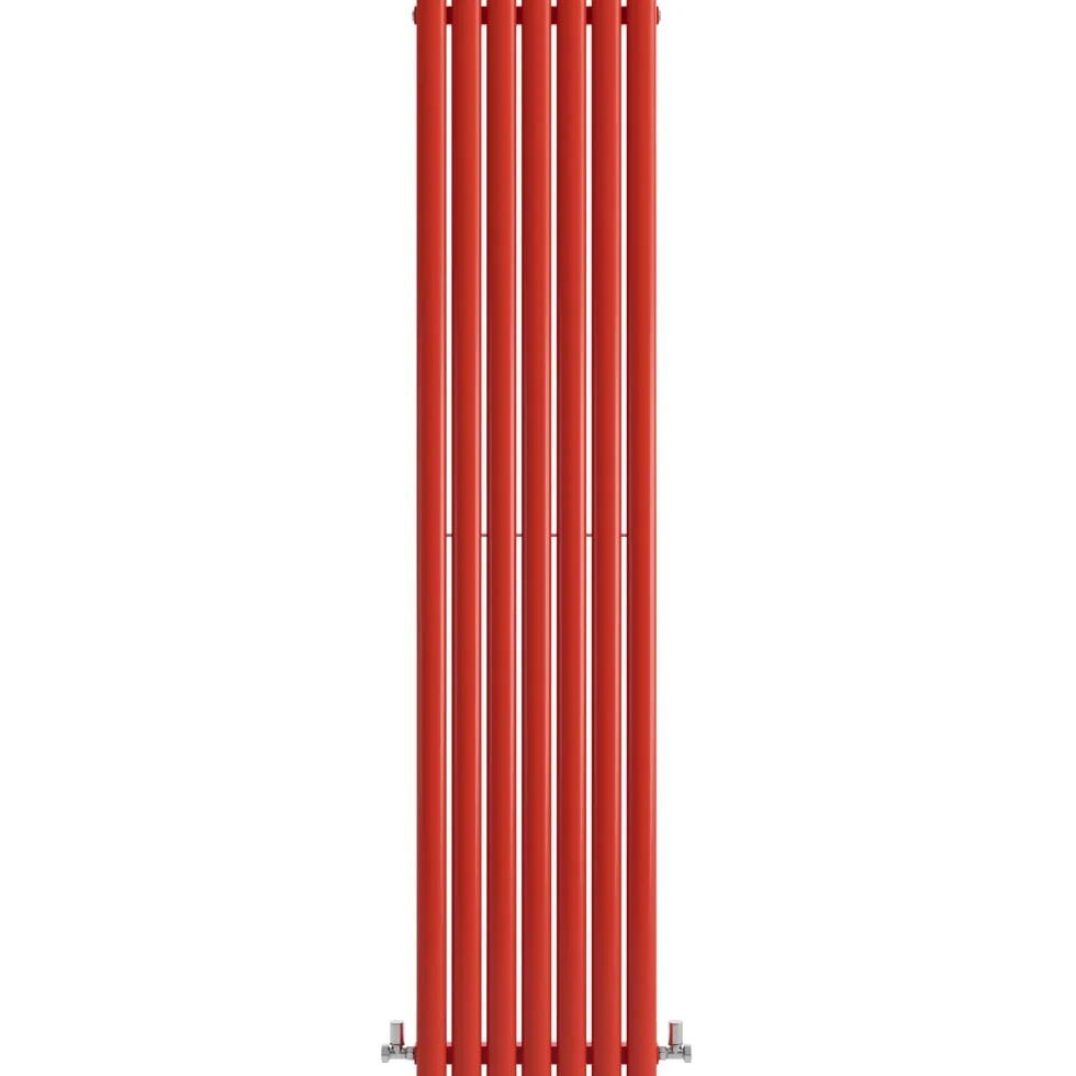 The Tap Factory Vibrance Single Panel Vertical Radiator 1800 x 413mm - 15 Colours Available