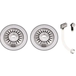 Thomas Denby 2 Bowl Deluxe Waste Kit