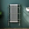 Toasty Ardell Chrome Traditional Heated Towel Rail - 1000 x 630mm