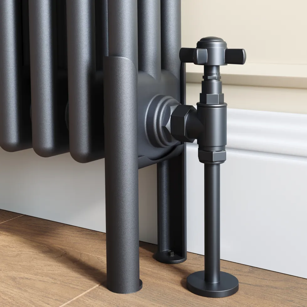 Toasty Ardleigh Anthracite Column Radiator Feet