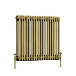 Toasty Ardleigh Antique Brass Horizontal Column Radiator