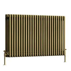 Toasty Ardleigh Antique Brass Horizontal Column Radiator