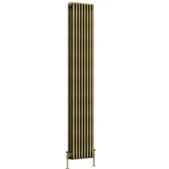 Toasty Ardleigh Antique Brass Vertical Column Radiator