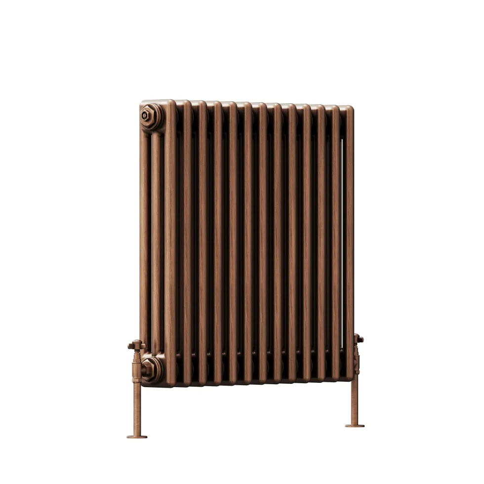 Toasty Ardleigh Antique Copper Horizontal 3 Column Radiator