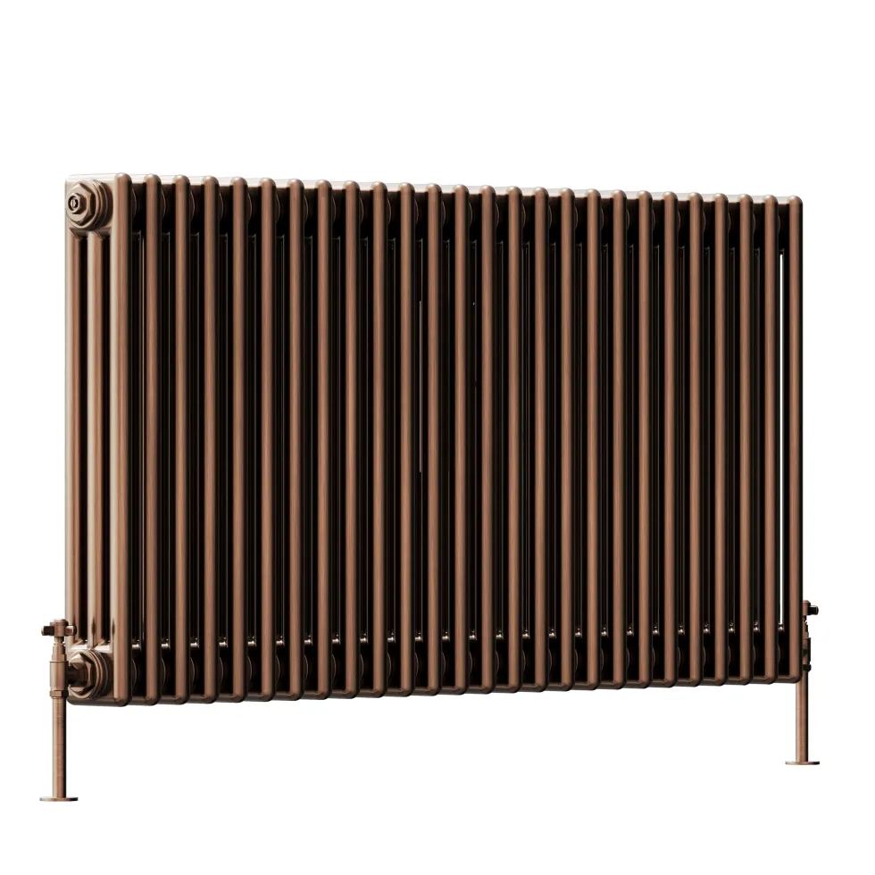 Toasty Ardleigh Antique Copper Horizontal 3 Column Radiator