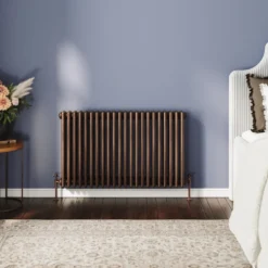 Toasty Ardleigh Antique Copper Horizontal 3 Column Radiator