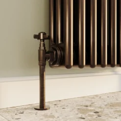 Toasty Ardleigh Antique Copper Vertical 3 Column Radiator