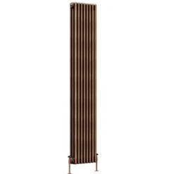 Toasty Ardleigh Antique Copper Vertical 3 Column Radiator
