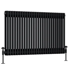 Toasty Ardleigh Matt Black Horizontal Column Radiator