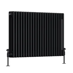 Toasty Ardleigh Matt Black Horizontal Column Radiator