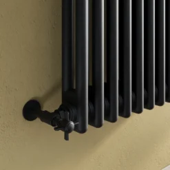 Toasty Ardleigh Matt Black Vertical Column Radiator