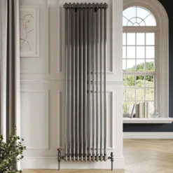 Toasty Ardleigh Raw Metal Vertical Column Radiator