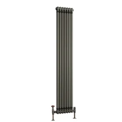 Toasty Ardleigh Raw Metal Vertical Column Radiator
