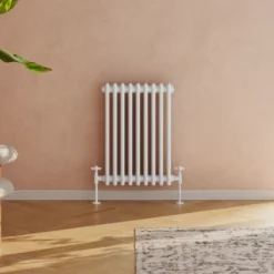 Toasty Ardleigh White Horizontal Column Radiator