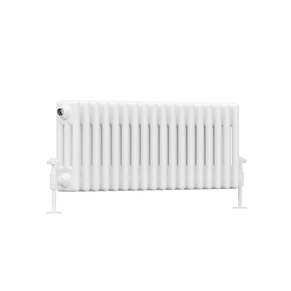Toasty Ardleigh White Horizontal Column Radiator