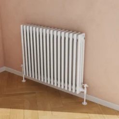 Toasty Ardleigh White Horizontal Column Radiator