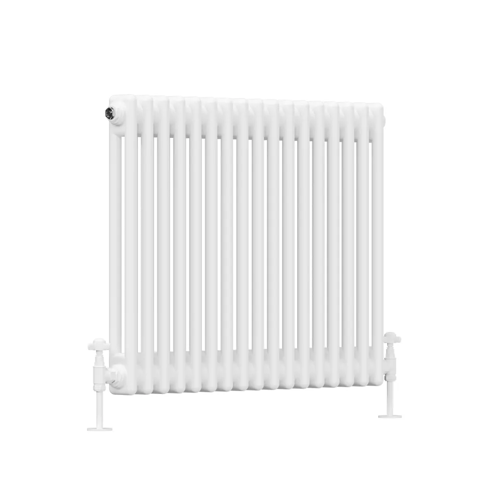 Toasty Ardleigh White Horizontal Column Radiator