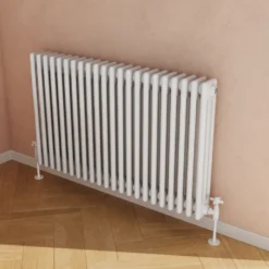 Toasty Ardleigh White Horizontal Column Radiator