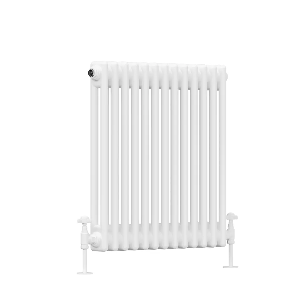 Toasty Ardleigh White Horizontal Column Radiator