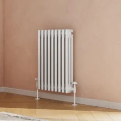 Toasty Ardleigh White Horizontal Column Radiator