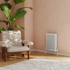 Toasty Ardleigh White Horizontal Column Radiator