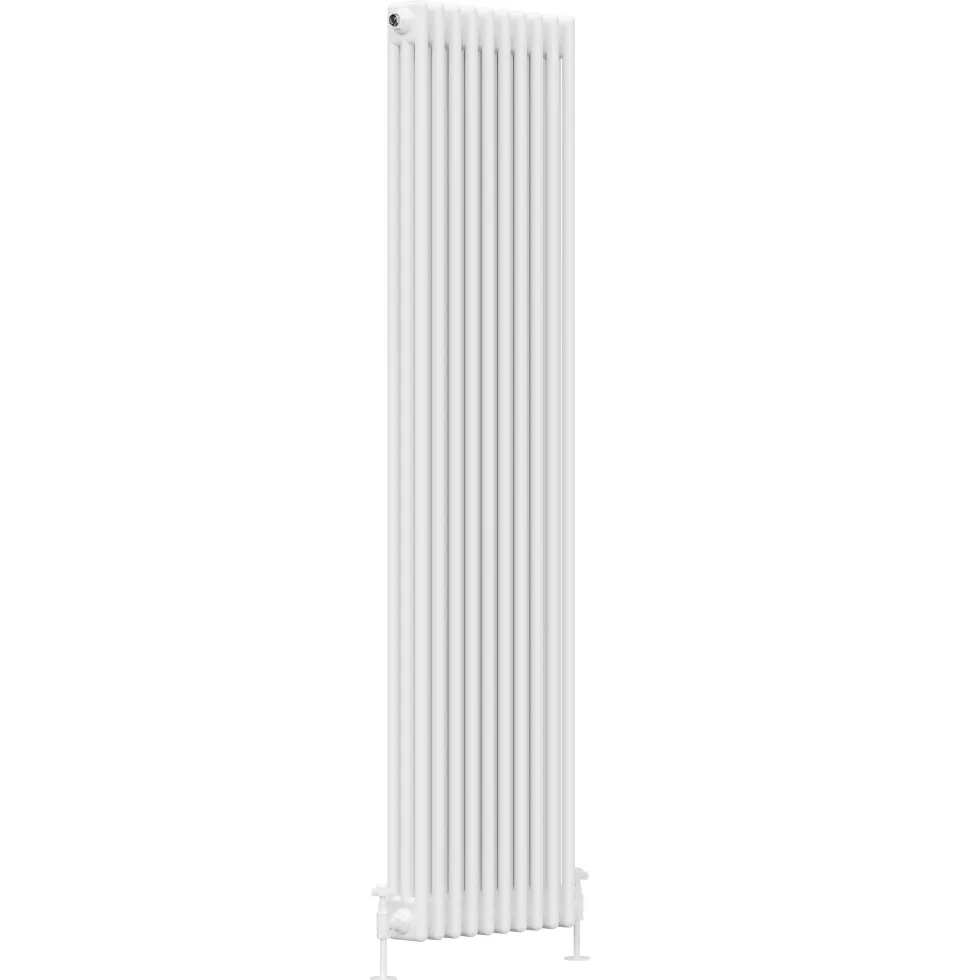 Toasty Ardleigh White Vertical Column Radiator