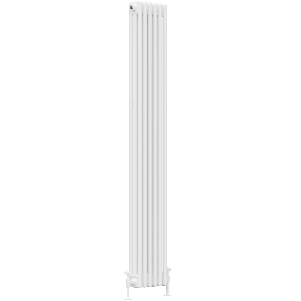 Toasty Ardleigh White Vertical Column Radiator