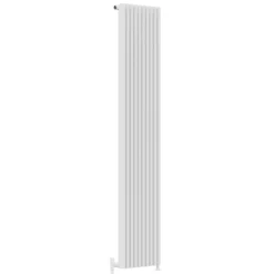 Toasty Axis White Rectangular Tube Vertical Radiator - 1800 x 380mm