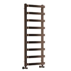 Toasty Balance Brushed Bronze Heated Towel Rail