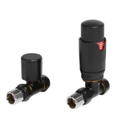 Toasty Black Thermostatic Radiator Valve