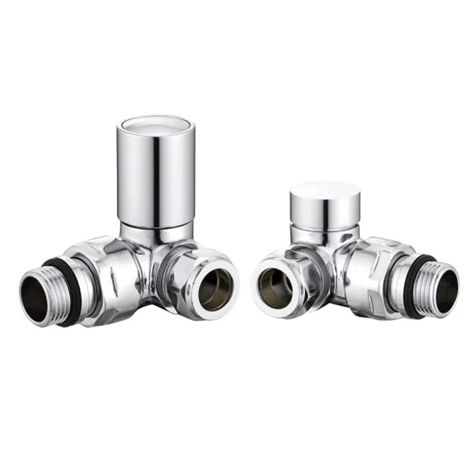 Toasty Chrome Round Manual Valve