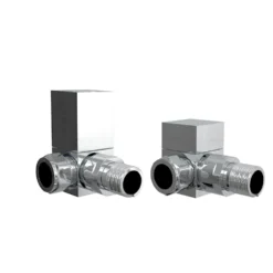 Toasty Chrome Square Manual Valve