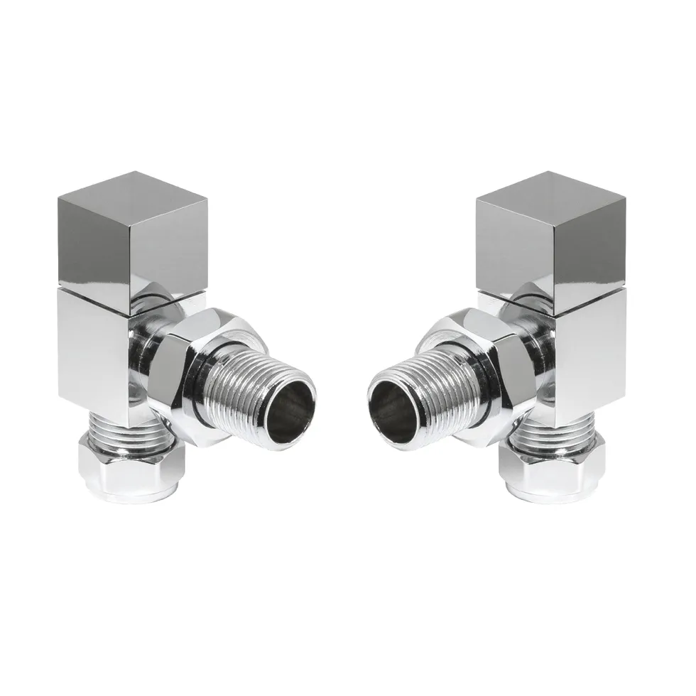 Toasty Chrome Square Manual Valve