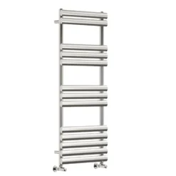 Toasty Eden Brushed Nickel Heated Towel Rail