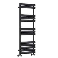 Toasty Eden Matt Black Heated Towel Rail