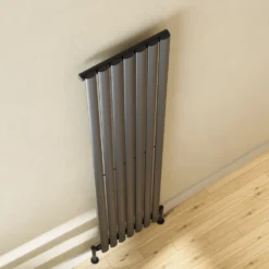 Toasty Ember Anthracite Oval Panel Vertical Radiator