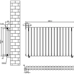 Toasty Ember White Oval Panel Horizontal Radiator