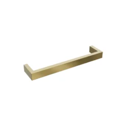 Toasty Flare Brushed Brass Electric Heated Towel Rail
