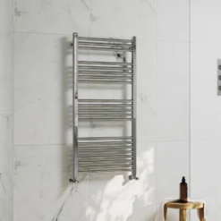 Toasty Glow Premium Chrome 25mm Heated Towel Rail