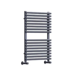 Toasty Halo Anthracite Bar on Bar Heated Towel Rail