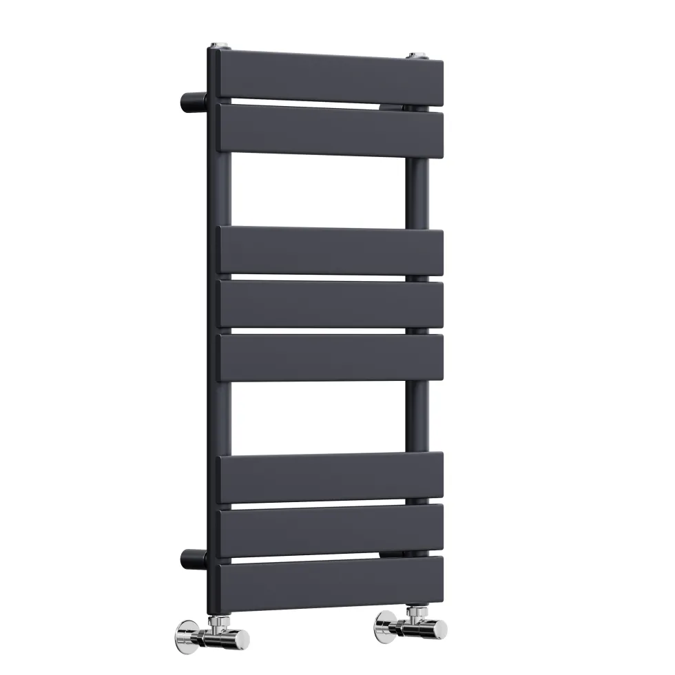 Toasty Hush Anthracite Flat Panel Heated Towel Rail