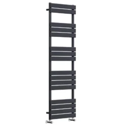 Toasty Hush Anthracite Flat Panel Heated Towel Rail