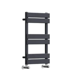 Toasty Hush Anthracite Flat Panel Heated Towel Rail