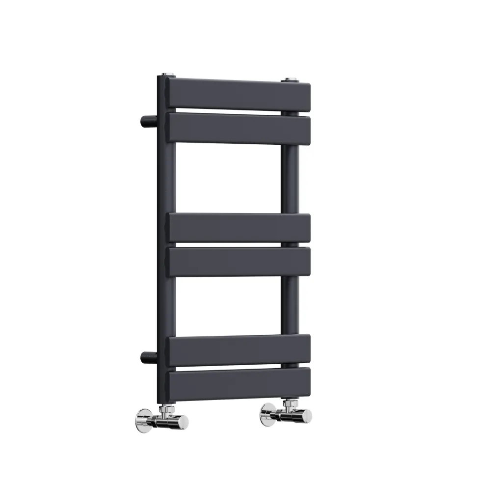 Toasty Hush Anthracite Flat Panel Heated Towel Rail