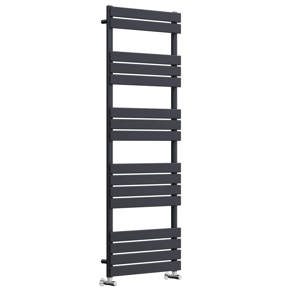 Toasty Hush Anthracite Flat Panel Heated Towel Rail