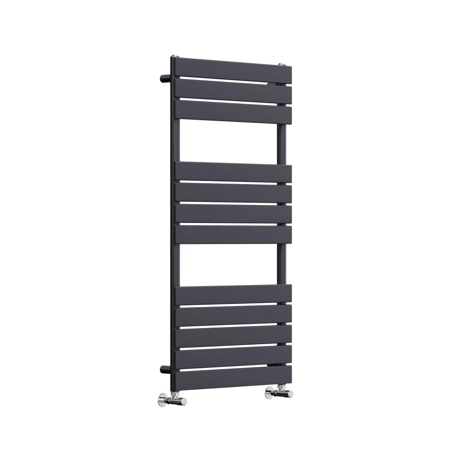 Toasty Hush Anthracite Flat Panel Heated Towel Rail