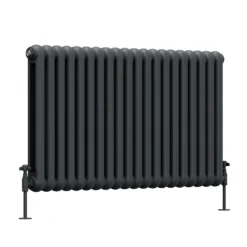 Toasty Mellow Anthracite Horizontal 2 Column Radiator