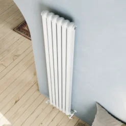 Toasty Mellow White Vertical 2 Column Radiator